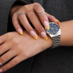 Metal strap watch